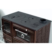 DUVAL EK-108F. Піч-камін опалювально-варильна