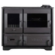  Duval EK-5136 BL (BLACK EDITION) Піч-камін опалювально-варильна